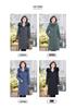 Fox Fur Collar Stylish Women's Down Jacket - Winter Mid-Length Plus Size Outerwear for Middle-Aged and Elderly.