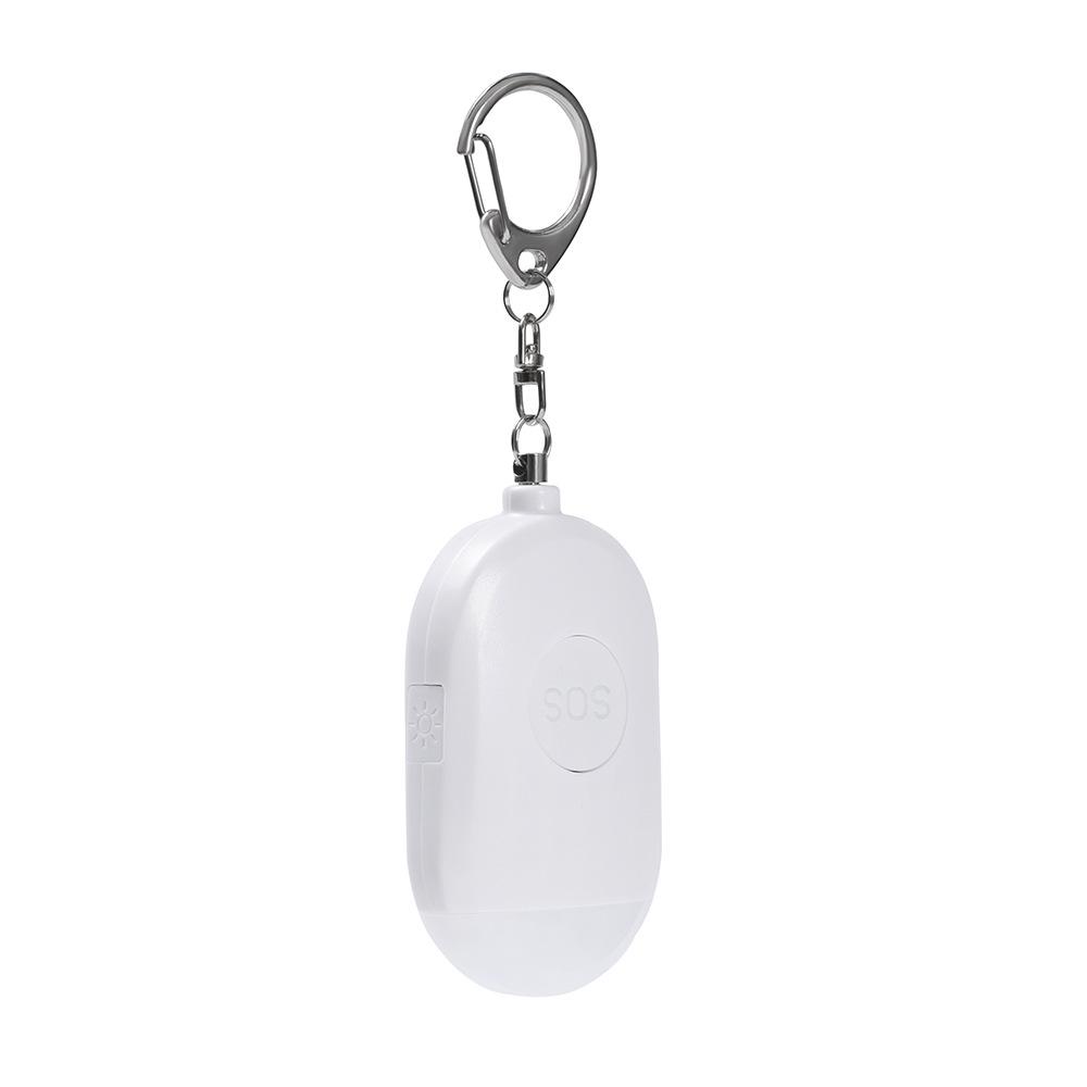 Portable Outdoor Self-Defense Alarm with LED Light for Women's Nighttime Safety