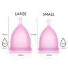 Silicone Menstrual Cup Set Portable Menstrual Cup Sterelizer Disinfection Box