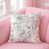 Simple, Classic, Retro-Style Floral And Bird Pattern Cushion Cover Linen Pillowcase Cover Soft Decor For Sofa Home Room