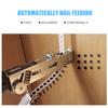 Automatic Chain Nail Gun Adapter Power Drill Attachment With Screws Woodworking Tool Auto Feed