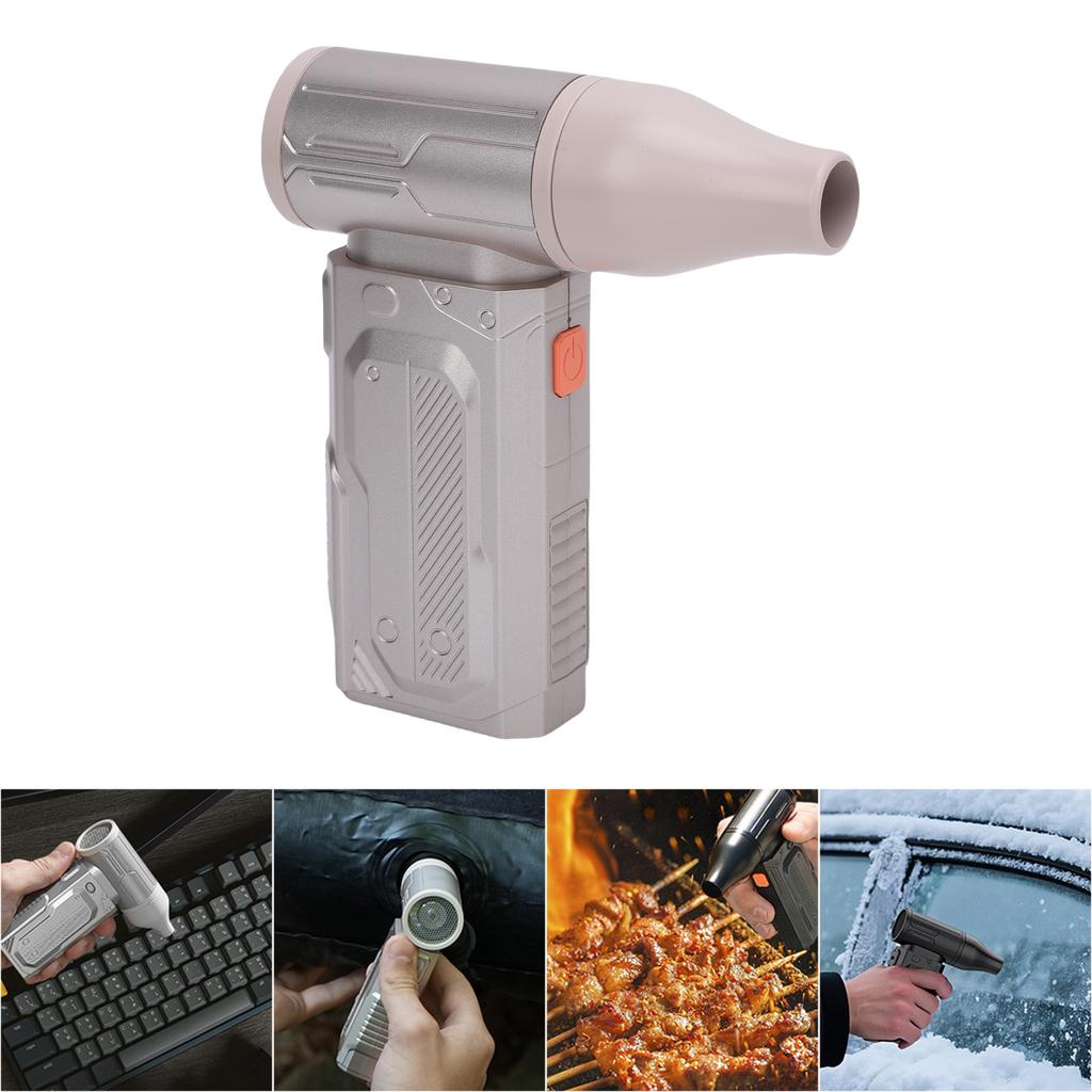 Turbocharged Fan 130000RPM Handheld   Fan   Blower for Beach Travel Picnic Camping 124x63x35mm