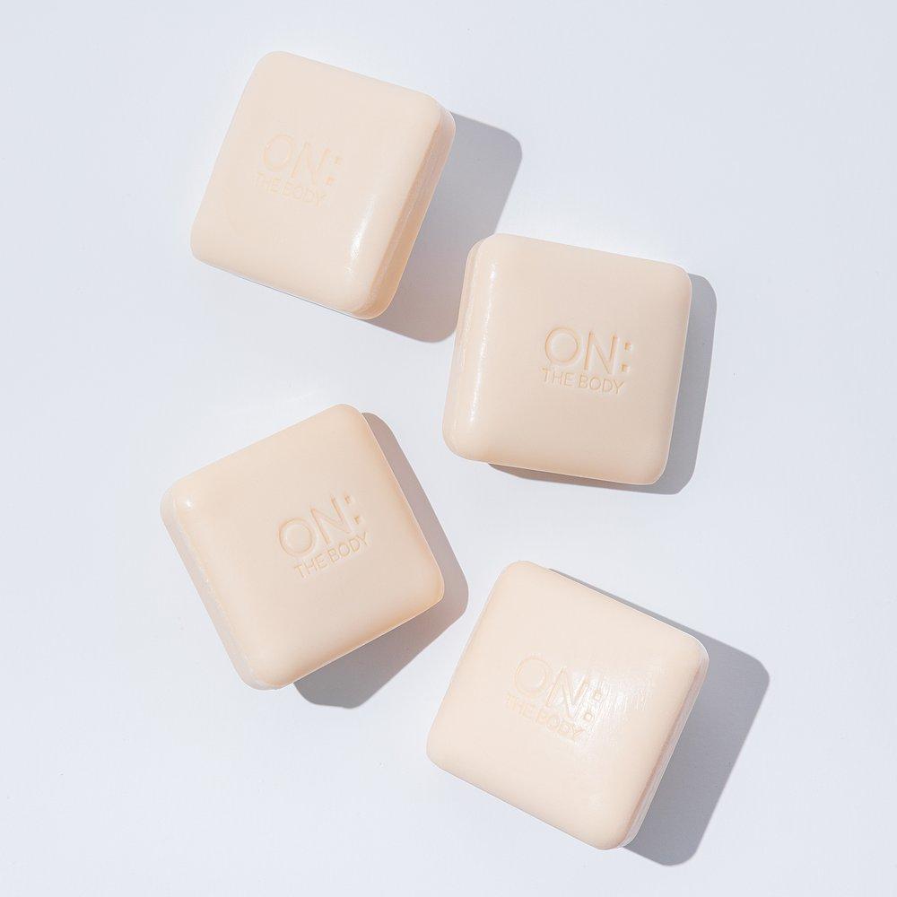 ON THE BODY The Natural Nourishing Coconut Soap 90g*4