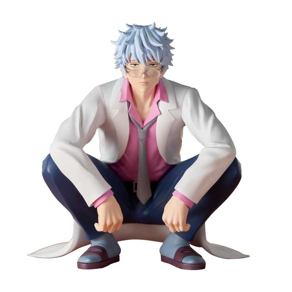 

3rd Year Z Class Ginpachi Sensei Desk Figure Sakata Gintoki Figure Official 13cm Approx.