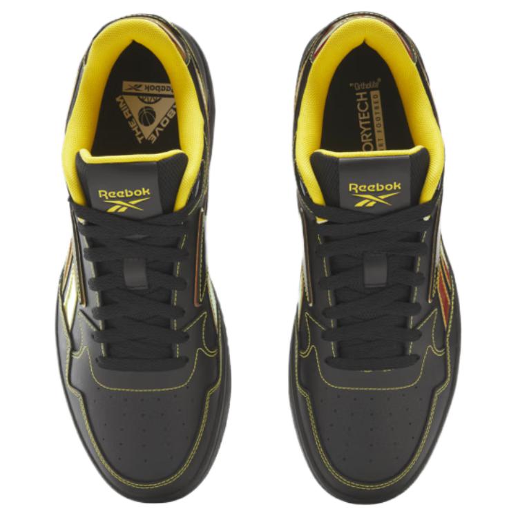 Reebok Atr Chill Comfortable Low-Top Skate Shoes Unisex Sneaker Black Yellow 100200466