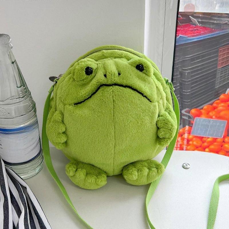 Kabelka crossbody ve tvaru žáby Potřeby Krásná kabelka pro dívky na rande, cestování