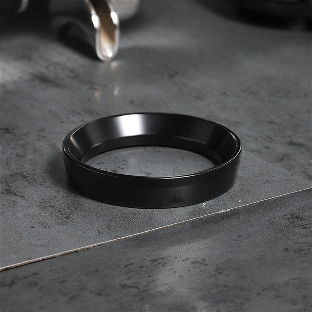 Aluminum Zinc Zinc Alloy Portafilter Coffee Catcher Ring 51/53/58mm Coffee Powder Ring  Barista