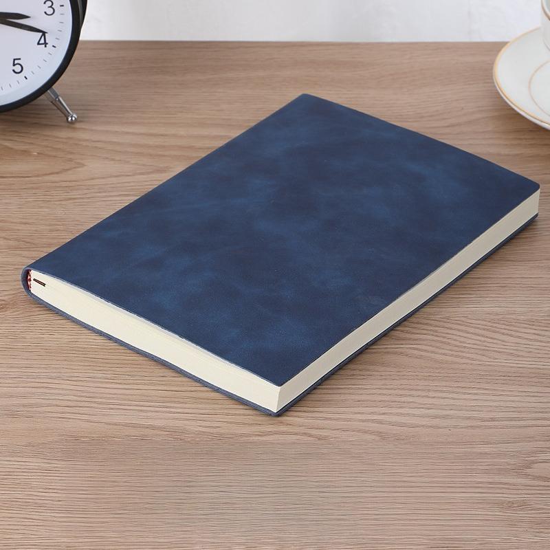 7 Colors A5 Ultra-thick Soft Leather Synthetic Notebook for Office/business/study Waterproof and Wear-resistant Notebook