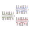 10Pcs Ceramic Nail Drill Bits Set Milling Cutter for Electric Manicure Corn Bit Nail Polish Grinding Machine Accessories Tool