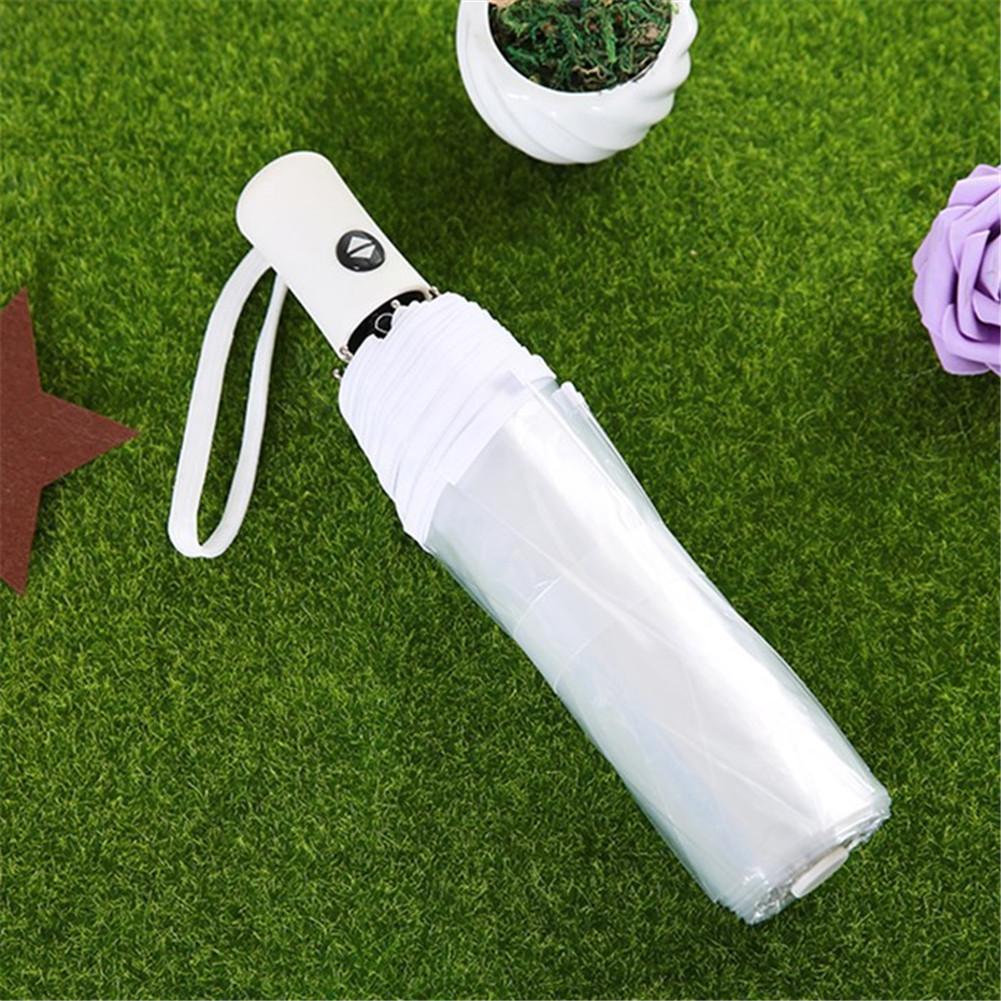 

Зонт прозрачный женский с автоматическим ветрозащитным зонтом, автоматический складной черный для мужчин и женщин, для путешествий на открытом воздухе