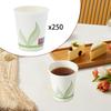 Disposable Coffee Cups, Beverage Drinking Water Juice Cups for Cafe, Picnic, Hotel, Shop