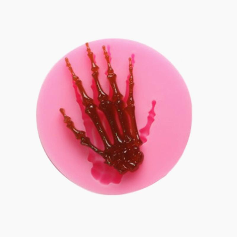 5pcs Halloween Fondant Molds Bat Pumpkin Spider Owl Silicone Chocolate Mold For Cake Decorating Gum Paste Clay Epoxy Resin Mould