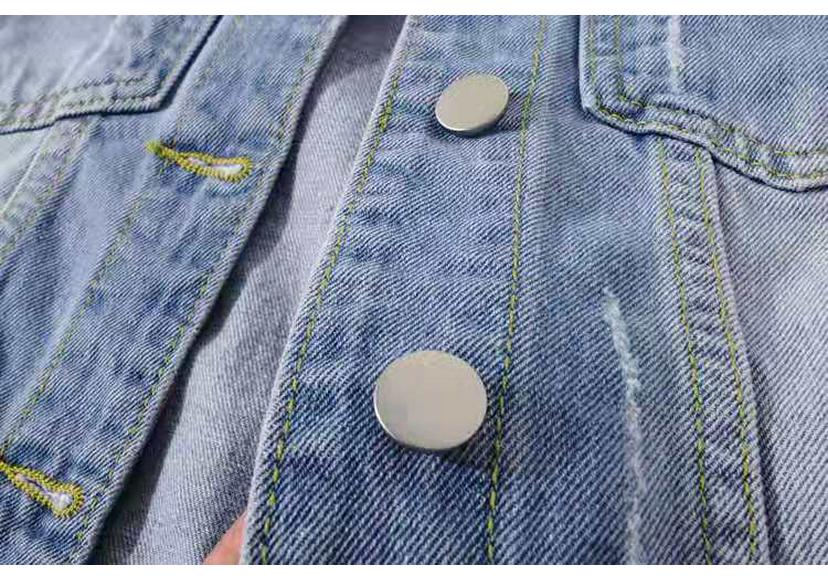 Spring/Summer 2026 Women's Cropped Denim Jacket - Fashionable, Slimming, Versatile Top