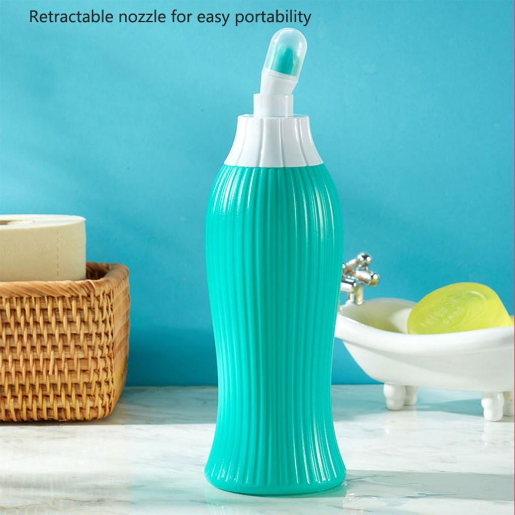 Handheld Bidet Sprayer Feminine Hygiene Clean Bottle Portable Bidet Private Parts Flushing Device for Personal Cleaning
