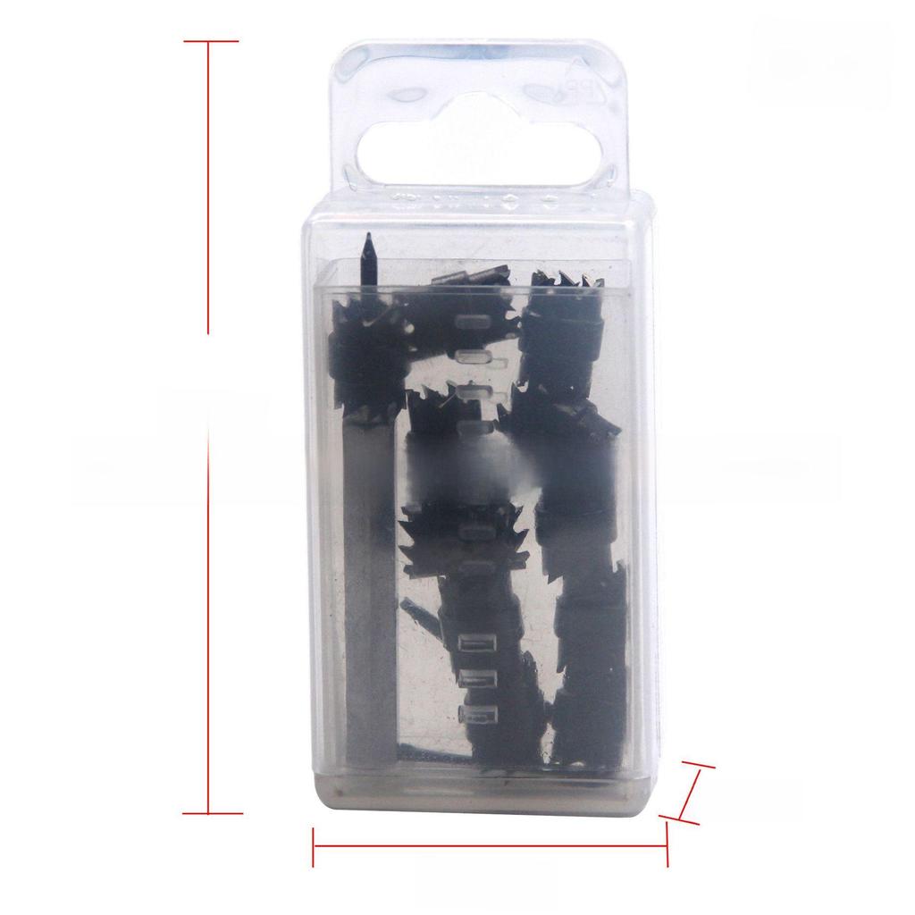 High-Speed Steel Weld Spot Remover Drill Set - 13 Pieces