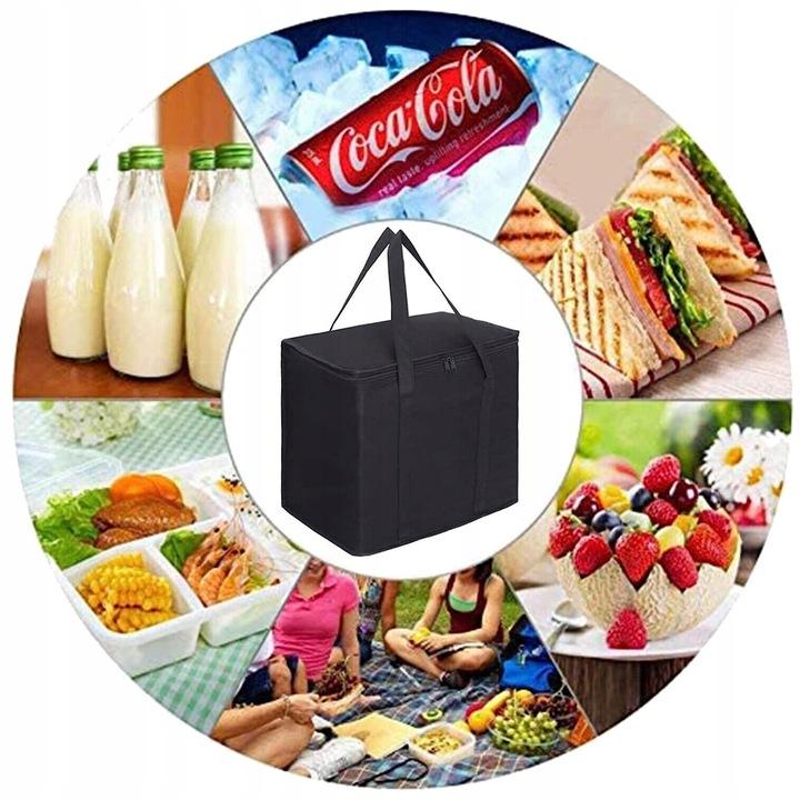 Termiczna Torba Piknikowa Do Plażę, Piknik, Składana Torba Na Lunch, 30 L