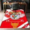 S.L. Benfica Bedruckter Teppich, Teppich, für Bürostuhl Wohnzimmer Schlafzimmer Küchenraum Dekor Geschenke.