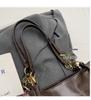 2025 Women's Retro Large Capacity Tote - Autumn/Winter Casual Versatile Commute Shoulder Bag