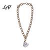 Halloween Themed Pet Accessories Chain Collar Metal Cat Collar with Witch Ghost Strong Necklace Pendant Festive Pumpkin Skull Charm for Cats