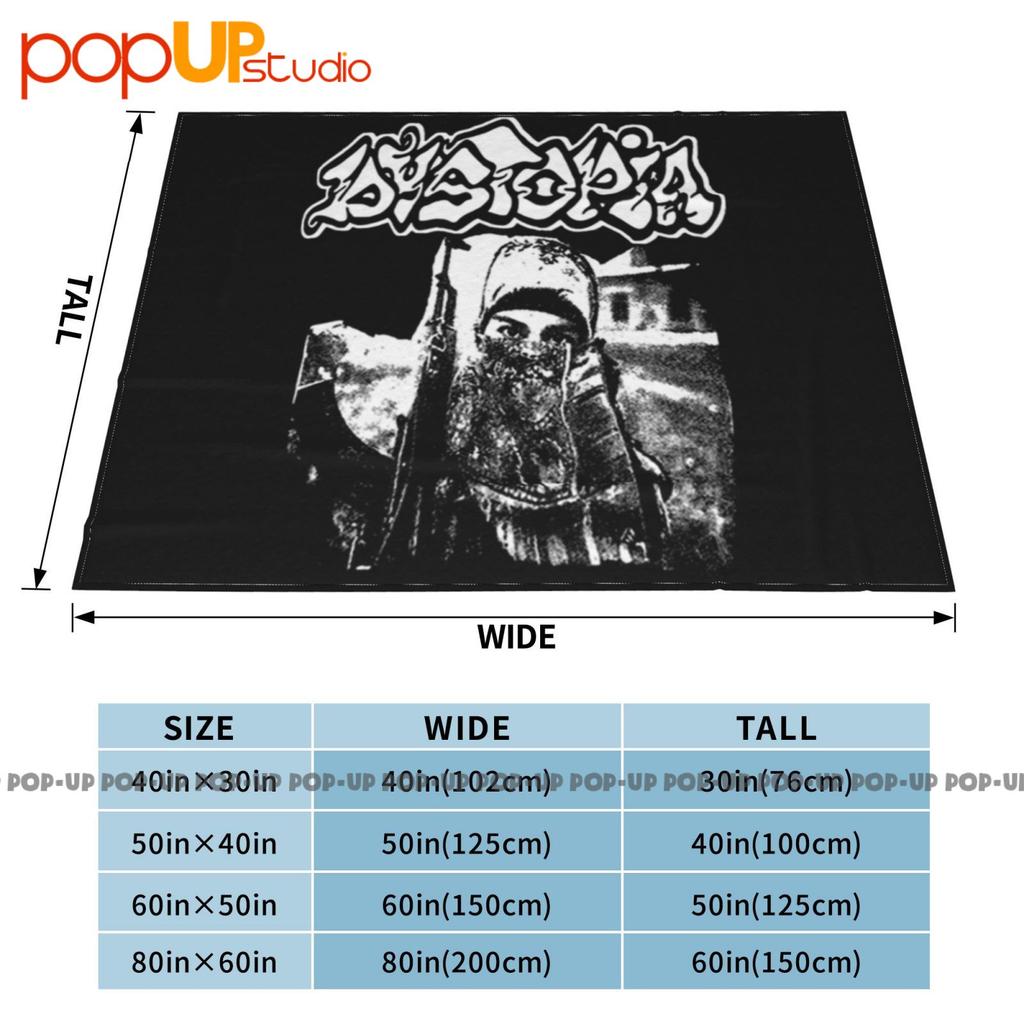 Dystopia Band Vintage Ultra-Soft Blanket Quilt Winter Sofa Cover Bed Covers