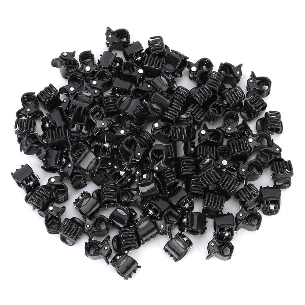 100pcs Non Slip Mini Hair Clips Small Claws Hair Accessories Plastic Hairpins Hair Styling