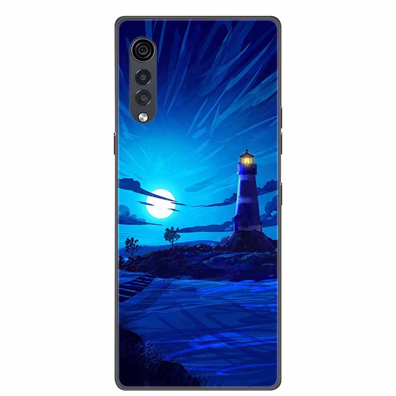 

Для LG Velvet Чохол Чорний Силіконовий М який ТПУ Задня Кришка Чохол Для LG Velvet2 Pro Funda Для LG Velvet 5G LM-G900EM Бампер Coque Capa LG Velvet 2 Pro