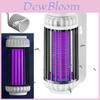 Elegant White Mosquito Killer Lamp Usb Rechargeable Portable Home Dorm Use