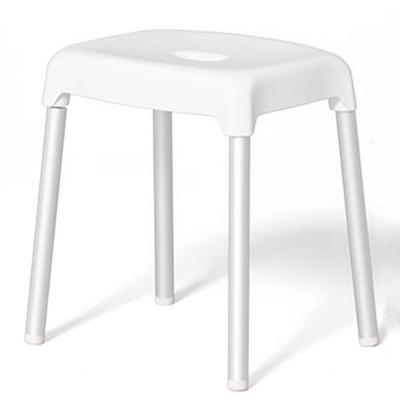 Jeavdarn Bath Chair (Seat Height: Approx. 30cm) High, Mold-Resistant, Antibacterial, Breathable, Quick-Drying, Hygienic, White