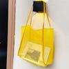 Mesh Hollow Out Tote Bag Women  Trendy Women's Handbag Sandy Beach Shoulder Bag Large Capacity Canvas Shoping Girl Tote sac