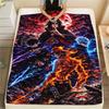 Itachi Uchiha All Match Print Flannel Blanket, Warm Comfort Item for Home Bedroom, Chair, Bed, Sofa and Travel.-TING
