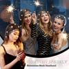 Rhinestone Fishnet Sparkle Helmet Cover Trendy Fashion Full Rhinestone Mask Music Festival Headscarf Headwear Europe and America