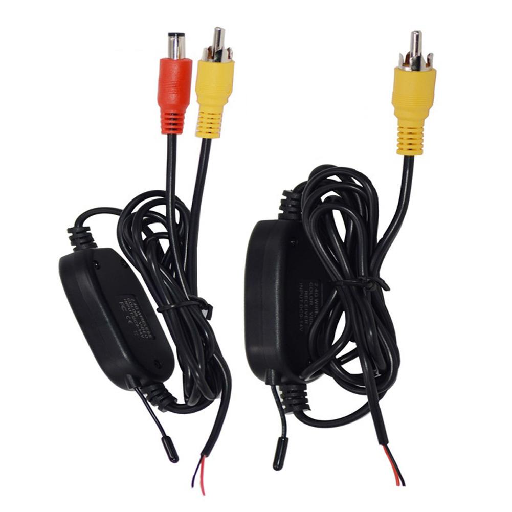 12V Wireless Module Adapter Receiver Transmitter 2.4Ghz Car Reverse Camera Rearview Monitor Wireless Transmitter Receiver Kit