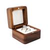 Wood Jewelry Box Wedding Ring Box Earring Rings Box Jewelry Organizer Box Luxury Jewelry Gift Packaging Box Bracelet Package