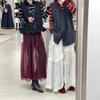 AS Designer 2026 Spring Irregular Dark Jacquard Ruffle Lace Skirt
