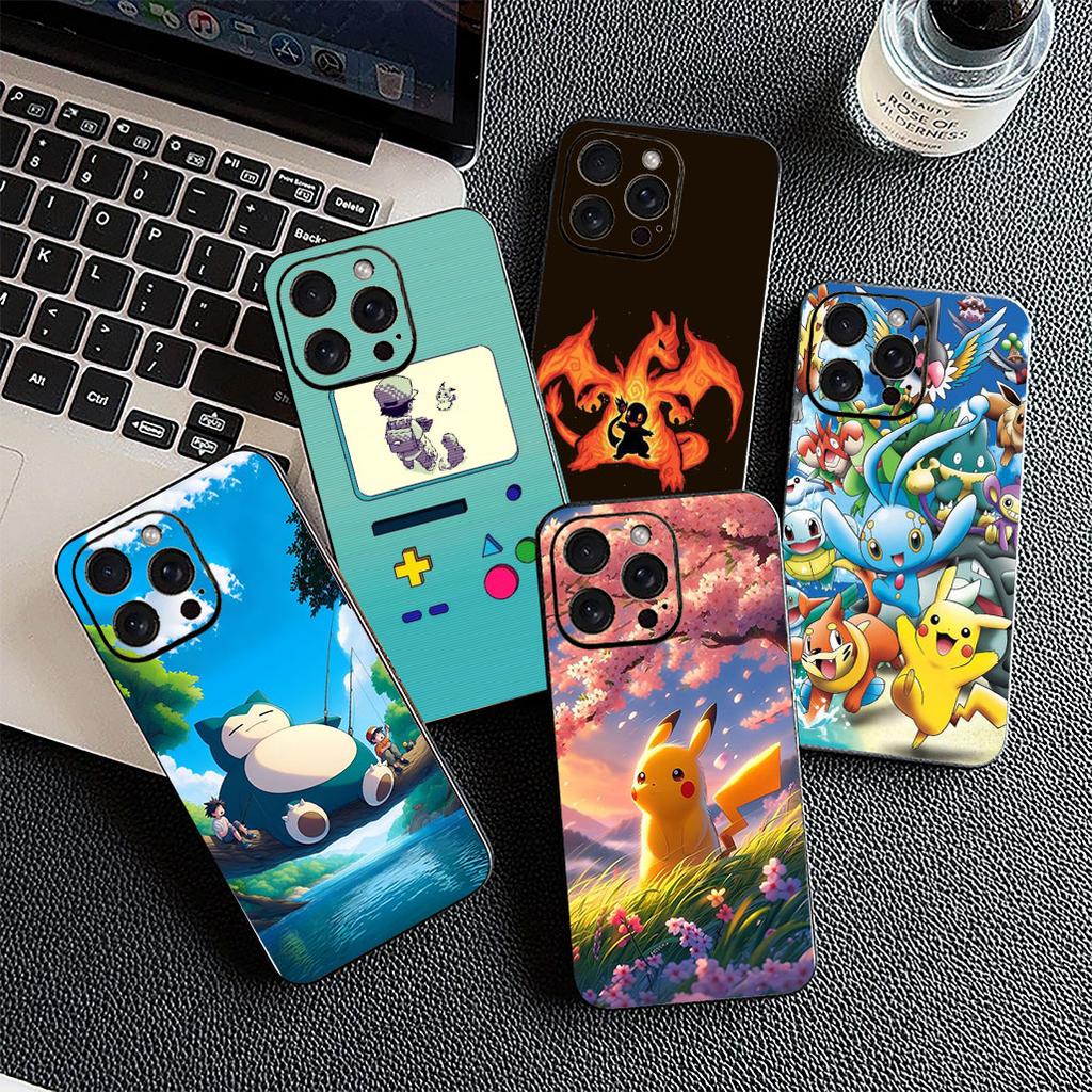 Protective Cover for Xiaomi Poco C75 C65 C85 X7 X6 M8 F7 F8 Ultra F6 Pro Casing Phone Case Charmanders P-Pikachus Mewtwos Mews