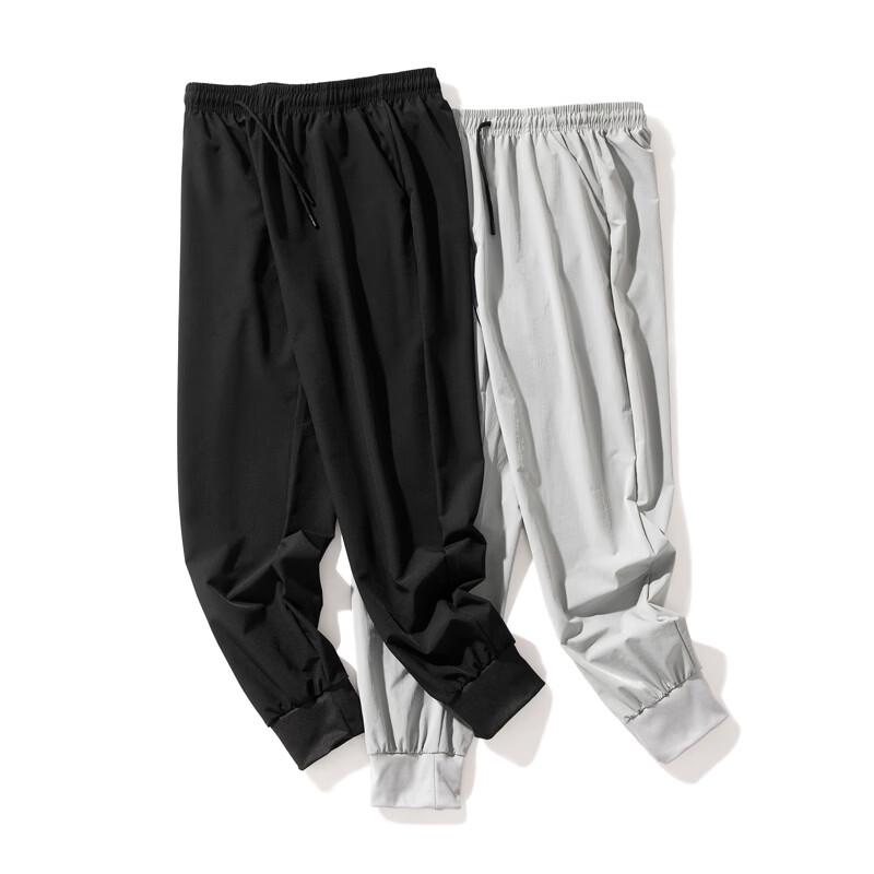 WRPCE Men s Sports Casual Ice Silk Pants 3XL