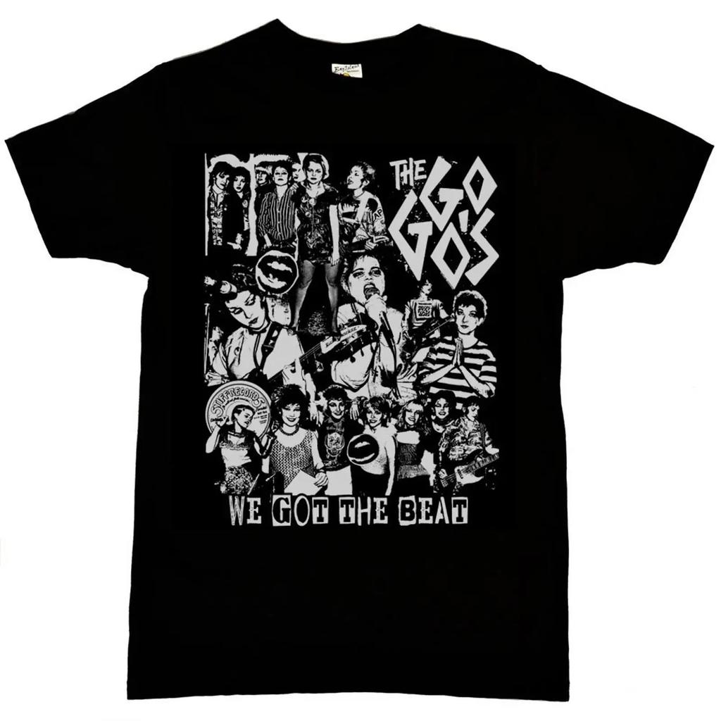 Go Gos The We Got Beat Unisexs T Shirt S 5xl Cl460 Vintage Stylish Homme Streetwear Unisex Casual Stretched Graphic