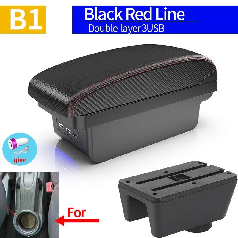 For Seat Ibiza Armrest Box For Seat Ibiza 6j Ibiza 6L Car Armrest Auto Storage Box Retrofit Parts Interior Car Accessories Arm