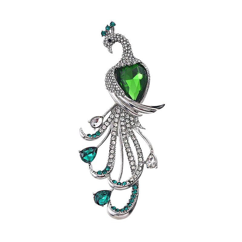 

Изысканная брошь-павлин для женской одежды, аксессуары для пальто, подарки
