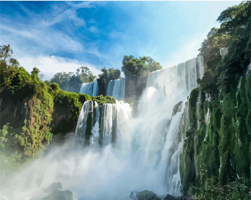 

Набор для алмазной вышивки пейзажей, алмазная вышивка, рукоделие, алмазная живопись, полная дрель, новые поступления 50*70cm