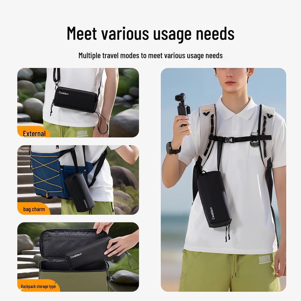 Cwatcun Hong Kong Pocket3 Waterproof Crossbody Sports Camera Bag