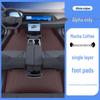 Eco-Friendly Leather Floor Mats for Jihu Alphard T6: Full-Coverage Interior Protection and Modification.