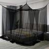 Quadrangle Mosquito Net Floor To Ceiling Bed Curtain Double Opening Mosquito Net Mosquito Proof Net Cover Fit for All Bed Sizes