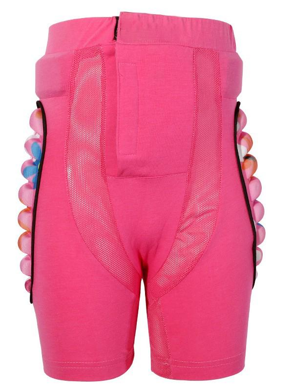 

Saiede Kids Pink Hip Protection Pants - Safety Against Side Falls, Skiing, Skating, High Elasticity, Breathable Innerwear. Pink Inner XXS (25-35 lbs)