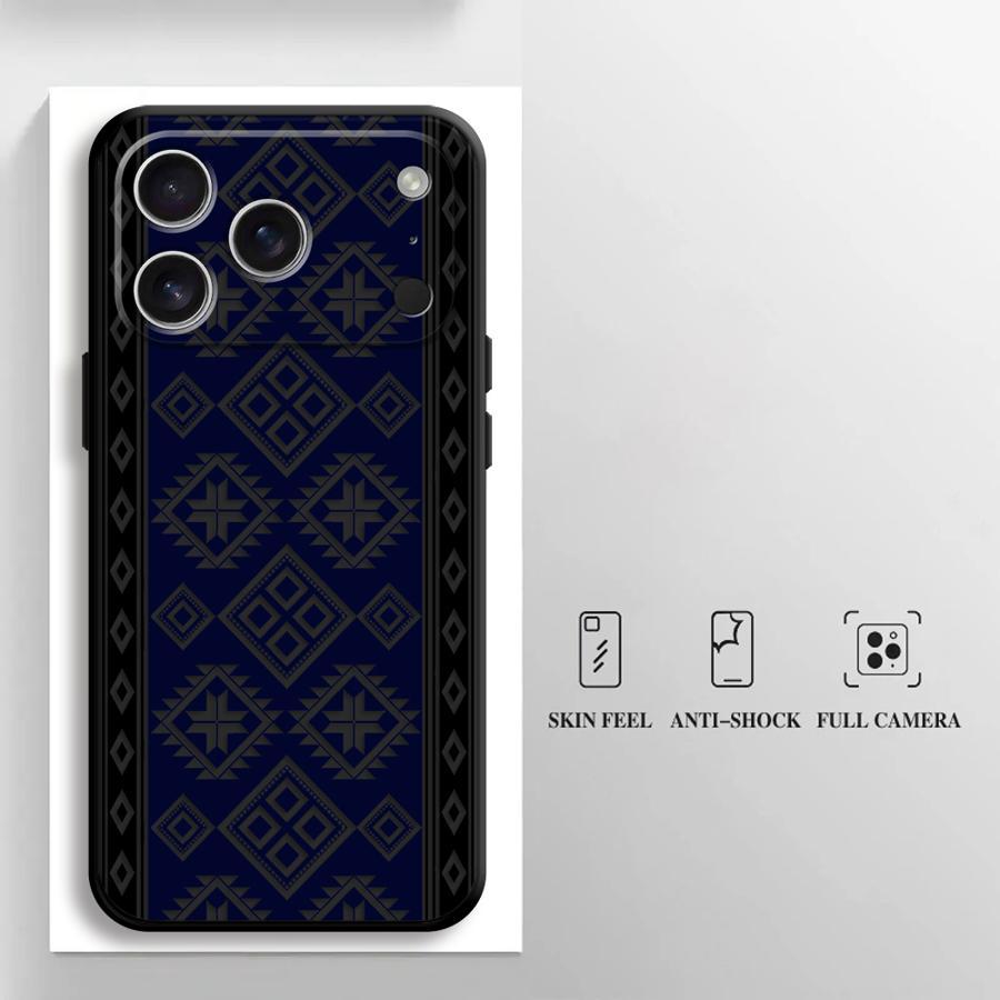 Vintage Totem Painting Case for Apple iPhone 17 Pro Max 14 15 Pro 7 8 16 XR XS MAX 12 13 Air 11 Funda Phone Cover
