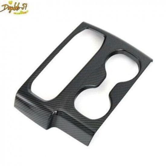 Carbon Fiber Car Interior Gear Panel Trim Cover For -20 Hyundai Santa New