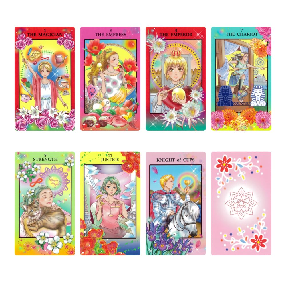 Vitamin Tarot Cards of the Heart Miho Yuzuna 78 Cards with Japanese Instructions (New Edition) [Authentic]