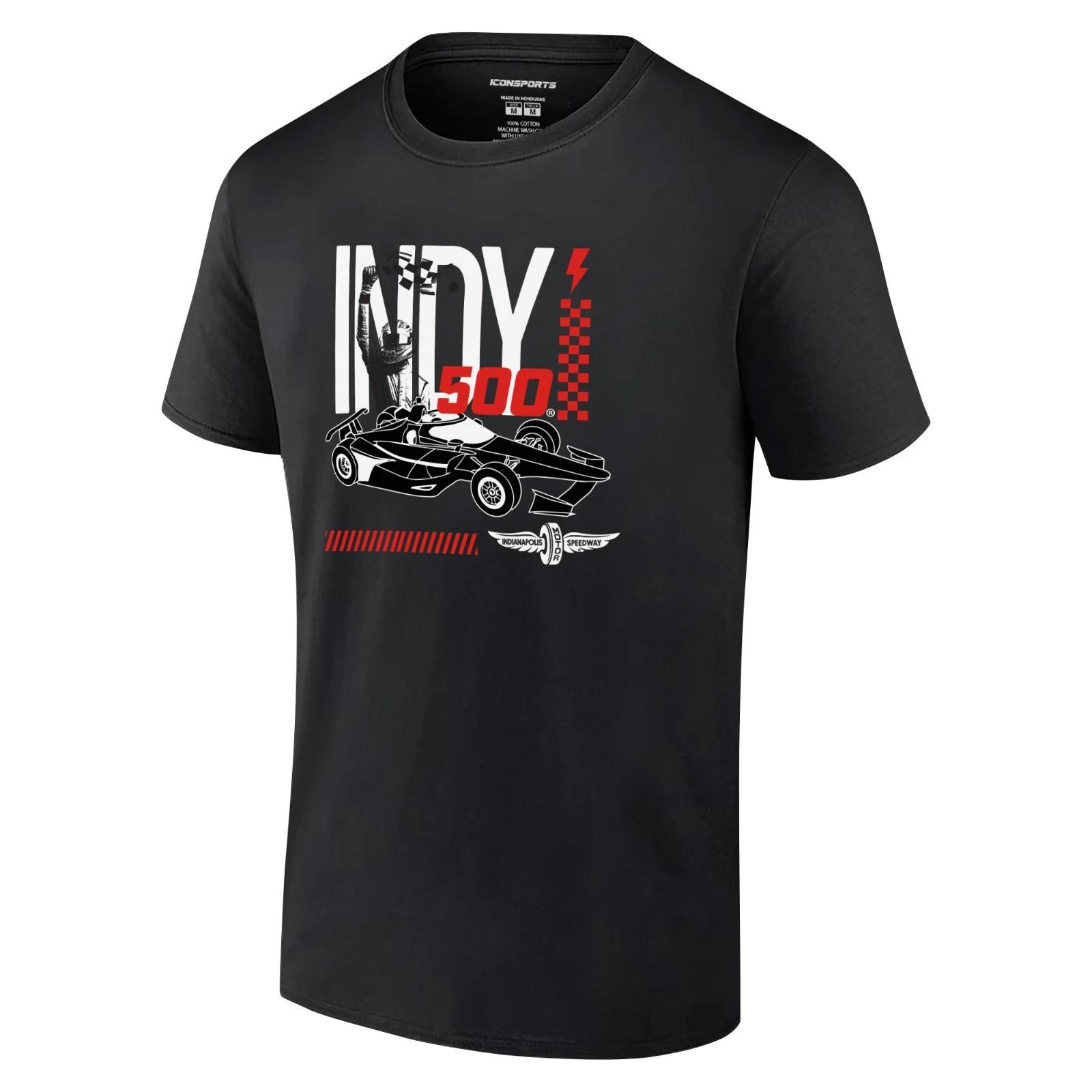 Icon Sports Officially Licensed 109th Indy 500 T-Shirt – Unisex Adult Cotton Tee M