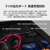Evopow 100W Foldable Solar Panel with ETFE High Conversion Efficiency IP54 Waterproof and Lightweight and Compact Portable Solar Power Supply for Car
