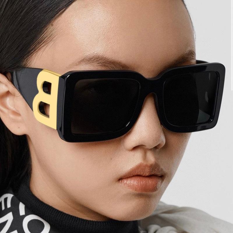 Oversized Square Sunglasses Women Fashion New Vintage Big Frame Shades Men Sun Glasses Uv400 Eyewear